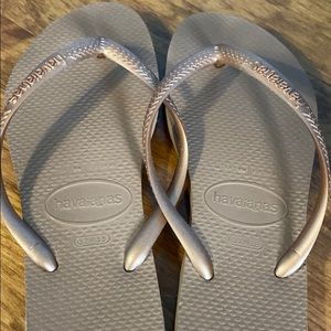 Havaianas rose gold size 37-38